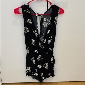 Cute floral romper